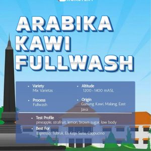 Espresso Roast Arabika Kawi Fullwash