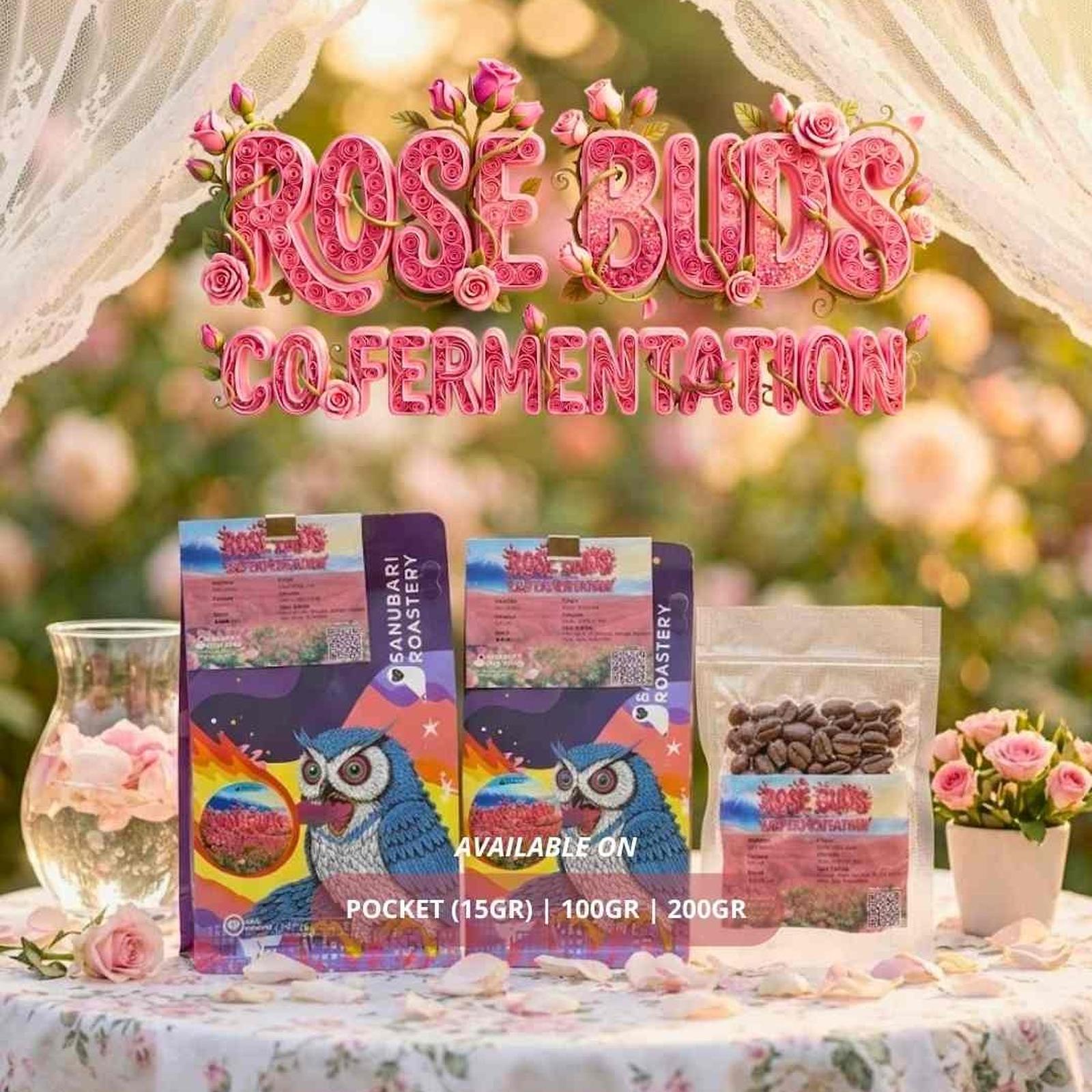 Arabika Karaha Rose Bud Tea Co-Ferment