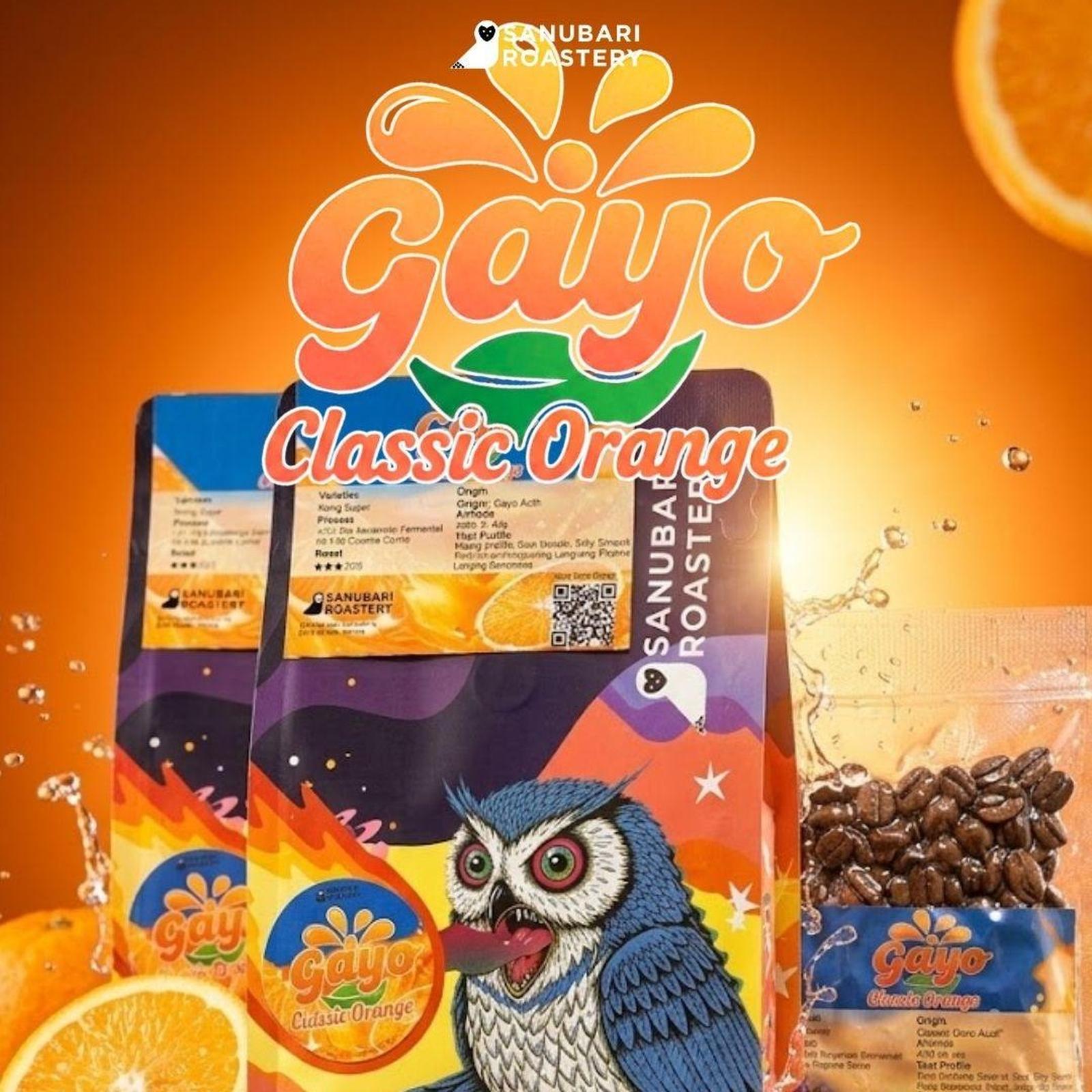 Arabika Gayo Classic Orange Natural Anaerob