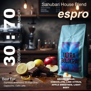 House Blend Espresso 30% Robusta : 70% Arabica